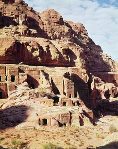 View of the Street of Facades by Nabatean